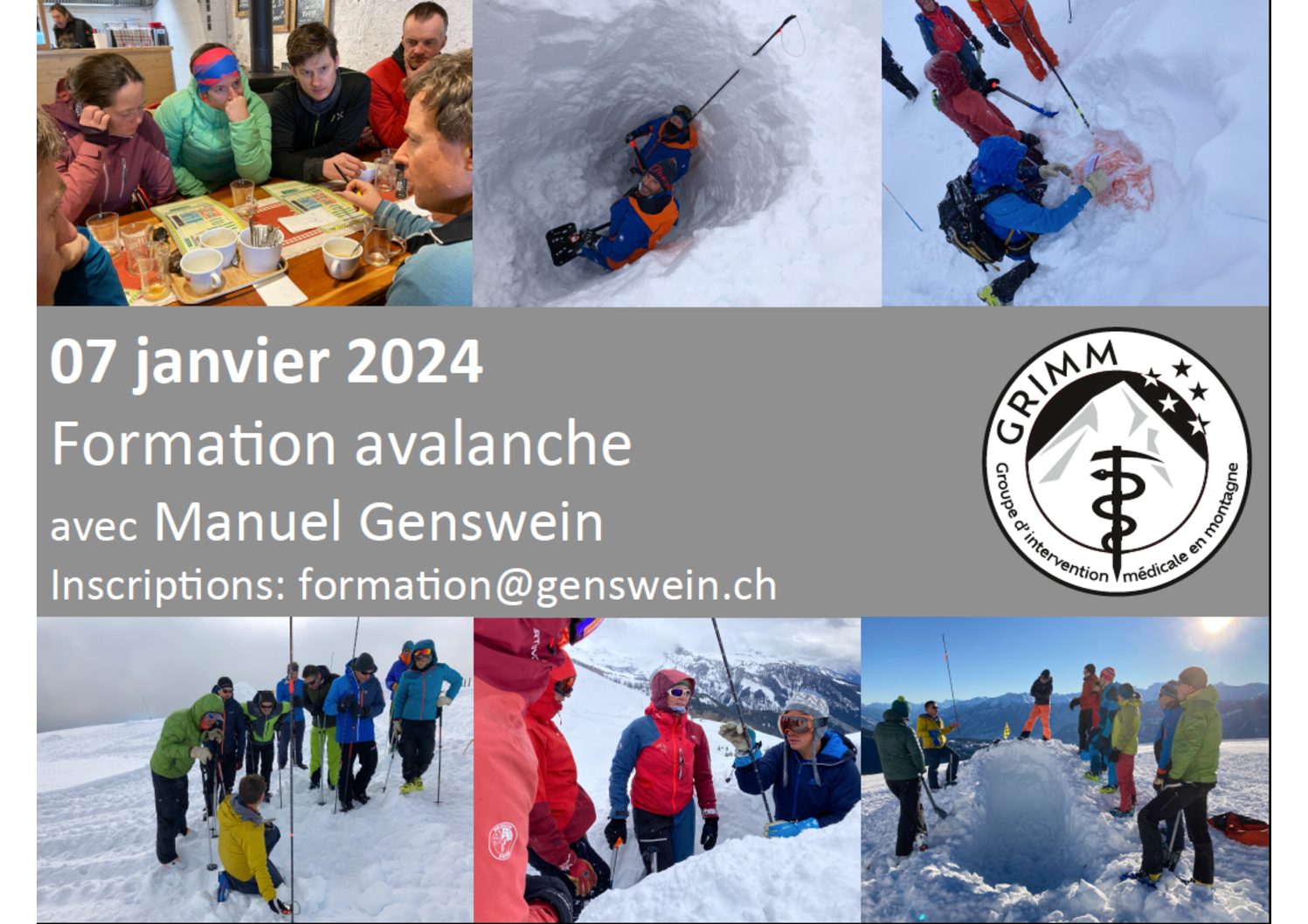Formation Avalanche - Anzère